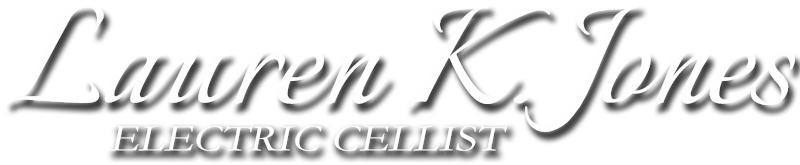 Lauren K. Jones: Electric Cellist Banner